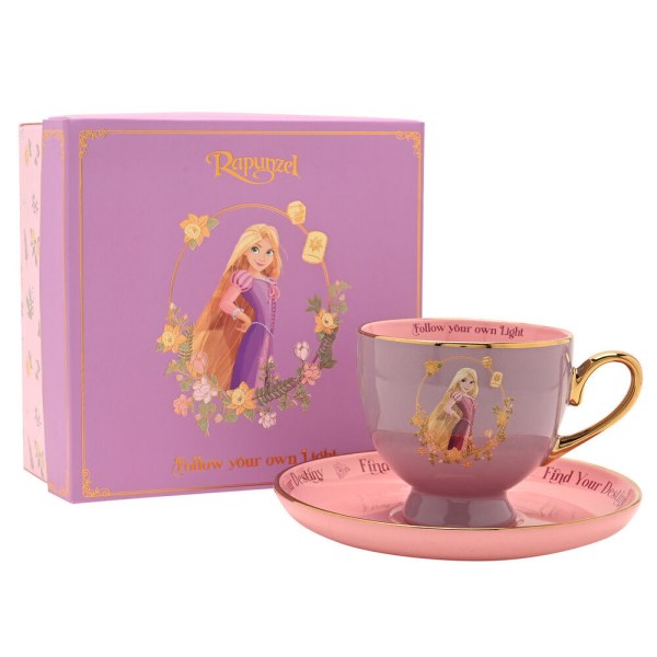 Tazza da tè e piattino Rapunzel - Disney Pastel Princess