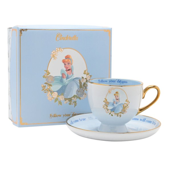 Tazza da tè e piattino Cenerentola - Disney Pastel Princess