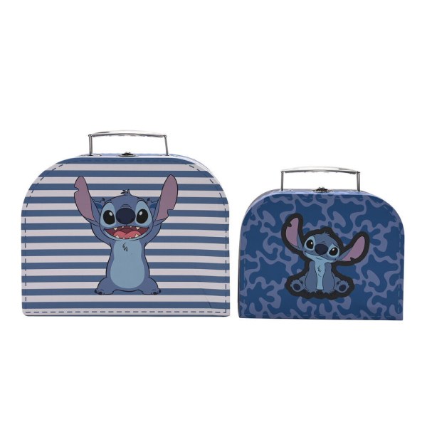 Set di 2 valigie portaoggetti Stitch - Disney