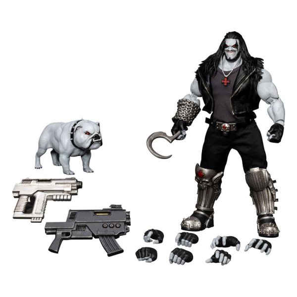 DC Comics action figure Dynamic Action Heroes 1/9 Lobo Deluxe Version 23 cm