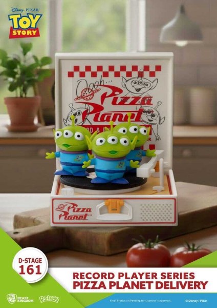 Toy Story Record Player Series Pizza Planet Delivery PVC Figure 12cm