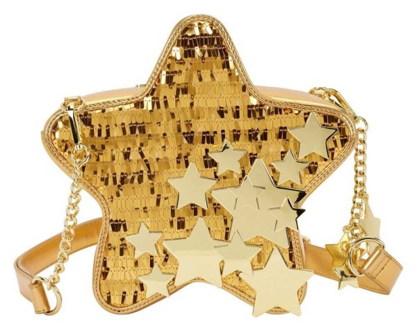 Borsa a tracolla Gold Stars - Loungefly