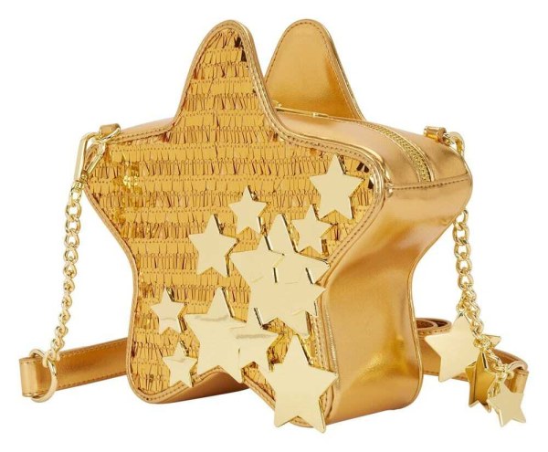 Borsa a tracolla Gold Stars - Loungefly