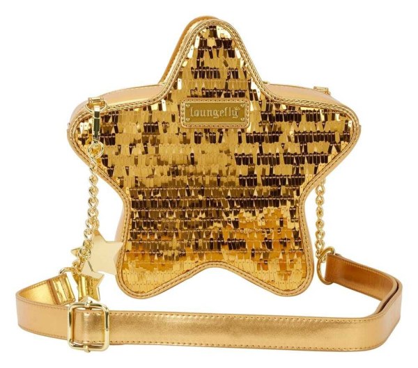 Borsa a tracolla Gold Stars - Loungefly
