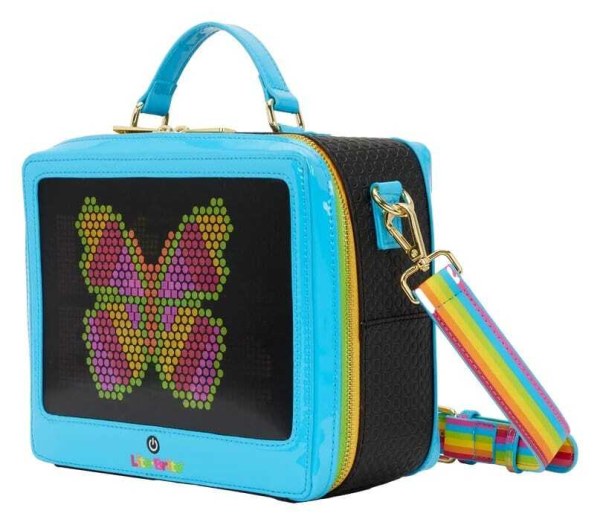 Borsa a tracolla con portamonete Lite Brite - Loungefly Hasbro