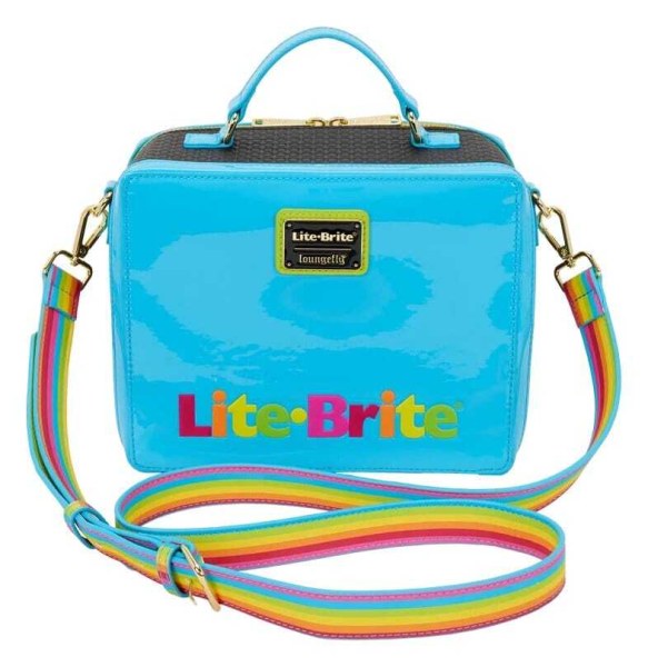 Borsa a tracolla con portamonete Lite Brite - Loungefly Hasbro