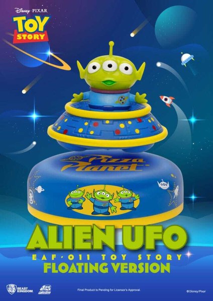 diorama Toy Story Uovo Attacco Alieno UFO Galleggiante Ver. 6cm