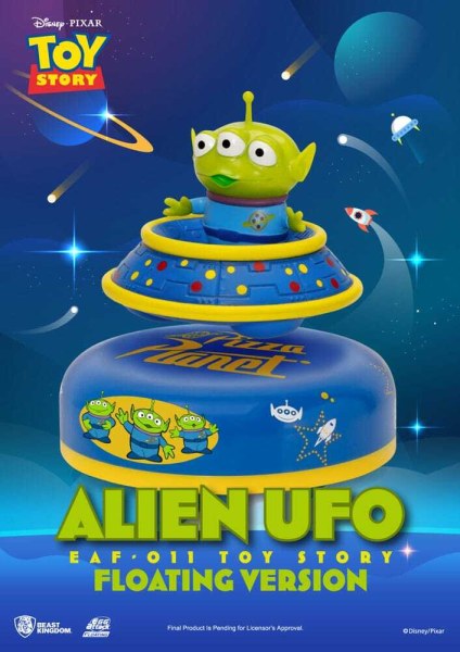 diorama Toy Story Uovo Attacco Alieno UFO Galleggiante Ver. 6cm
