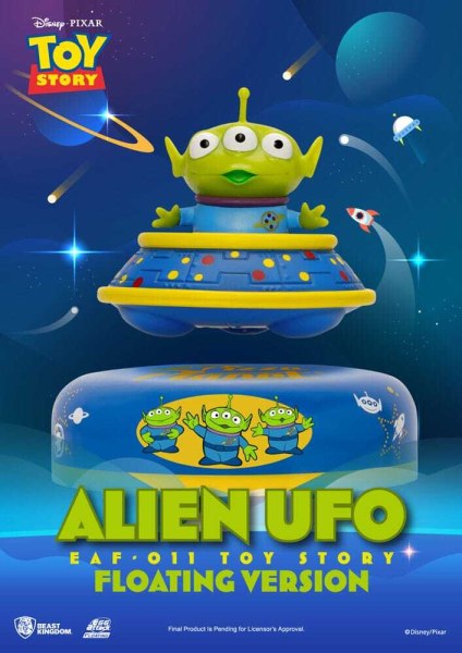 diorama Toy Story Uovo Attacco Alieno UFO Galleggiante Ver. 6cm