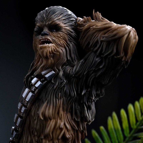 Art Scale Chewbacca e Tokkat 22 cm - Iron Studios Star Wars Episodio VI