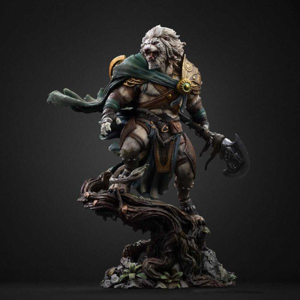 Art Scale Ajani Goldmane 26 cm - Iron Studios Magic The Gathering