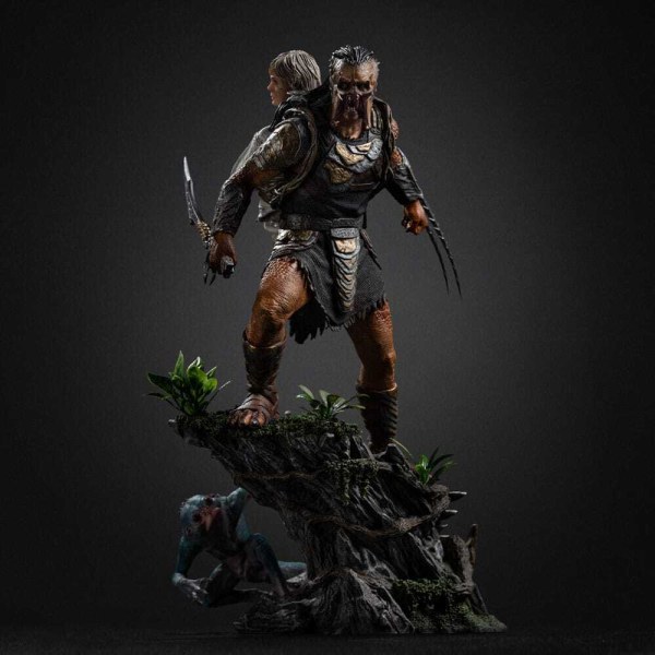Art Scale Dek & Thia 27 cm - Iron Studios Predator: Badlands