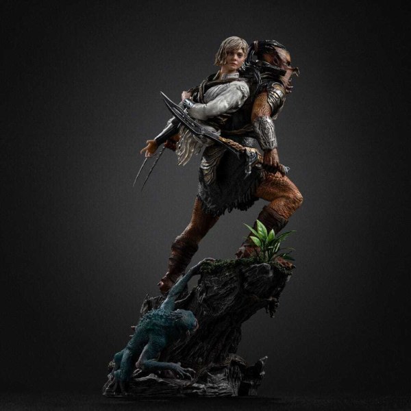 Art Scale Dek & Thia 27 cm - Iron Studios Predator: Badlands