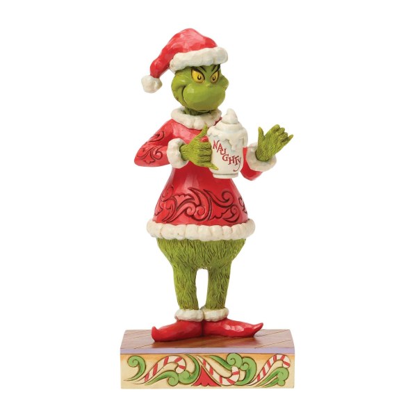 Grinch con cioccolata calda - JIM SHORE GRINCH