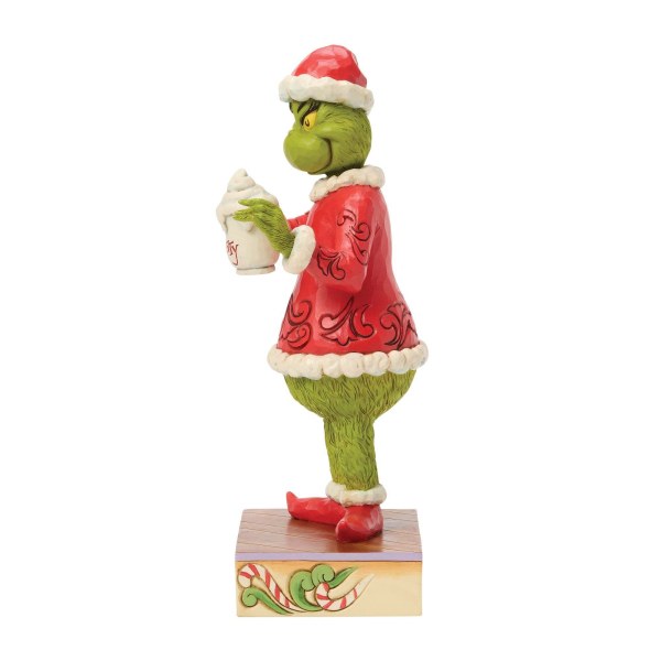 Grinch con cioccolata calda - JIM SHORE GRINCH