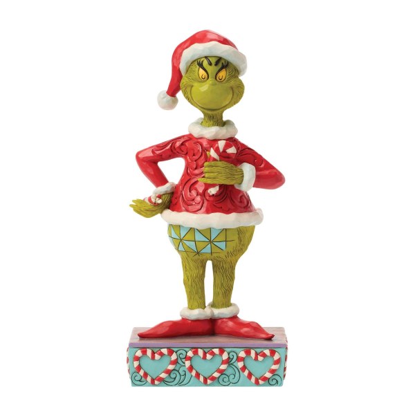 Grinch con caramelle rotte - JIM SHORE GRINCH