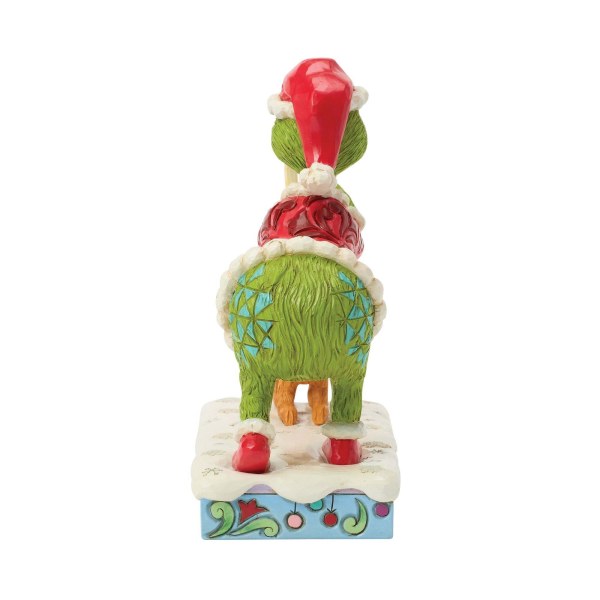 Grinch che lega le corna - JIM SHORE GRINCH