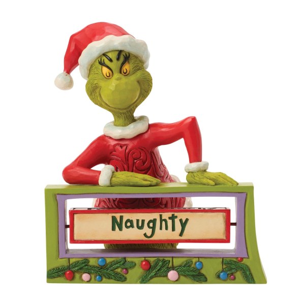 Cartello rotante Grinch - JIM SHORE GRINCH