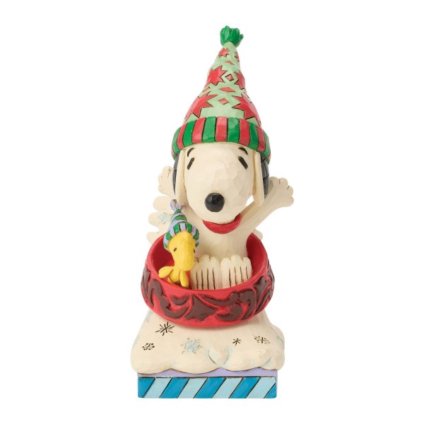 SNOOPY E WOODSTOCK SLITTA CIOTOLA PER CANI  - PEANUTS