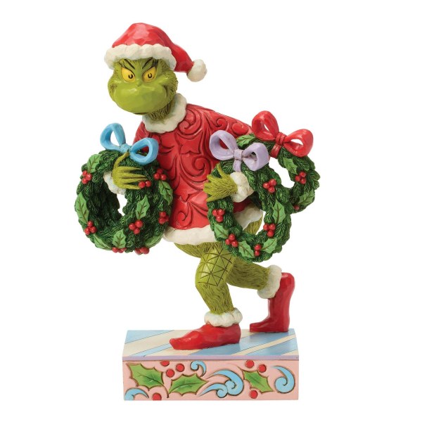 Grinch ruba ghirlande - JIM SHORE GRINCH