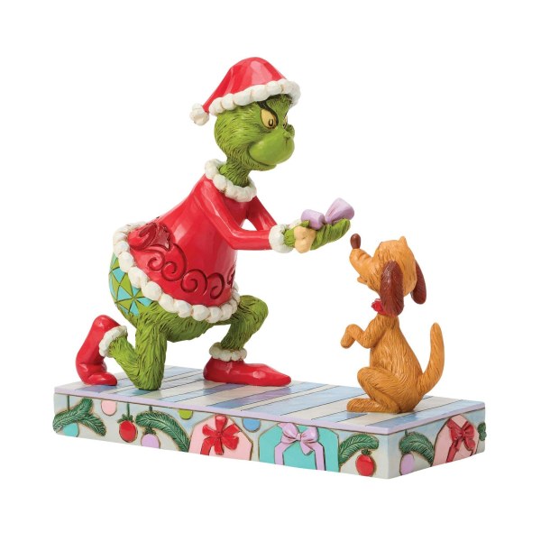 Il Grinch dà a Max - JIM SHORE GRINCH