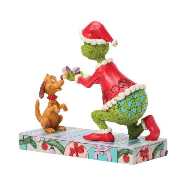 Il Grinch dà a Max - JIM SHORE GRINCH