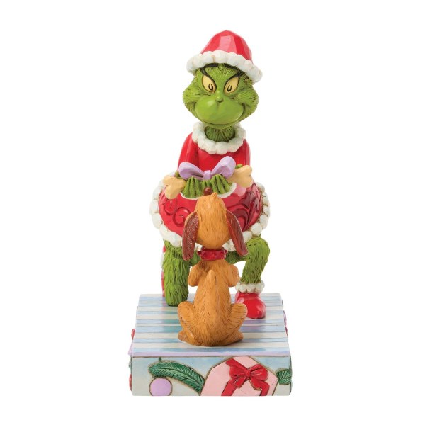 Il Grinch dà a Max - JIM SHORE GRINCH