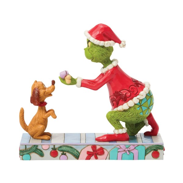 Il Grinch dà a Max - JIM SHORE GRINCH