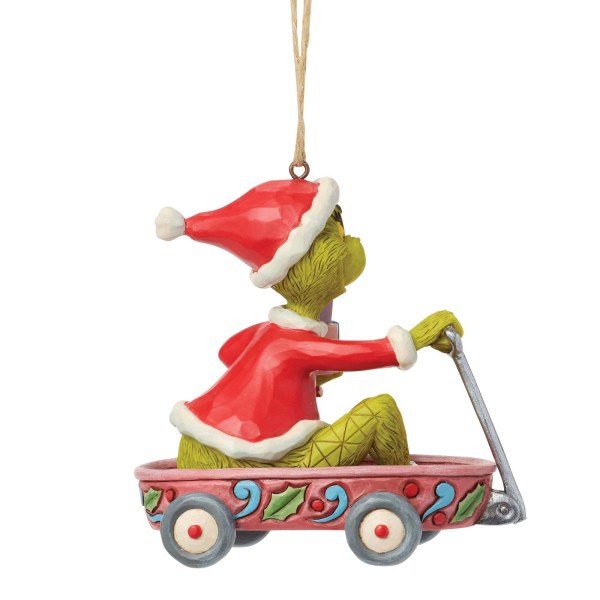 Ornamento da appendere a forma di carro Grinch - JIM SHORE GRINCH