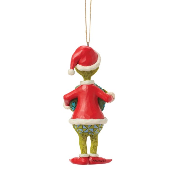 Ornamento da appendere Grinch 2026 - JIM SHORE GRINCH