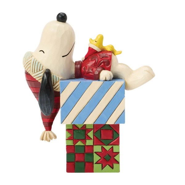 SNOOPY E WOODSTOCK FANNO UN PISOLINO SUI REGALI - PEANUTS