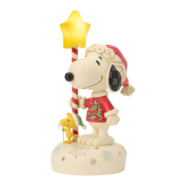 SNOOPY CON IL BASTONE DELLA STELLA LUMINOSA - PEANUTS