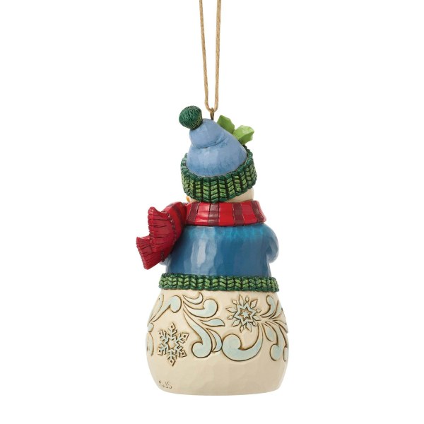 Pupazzo di neve con regali come ornamento appeso - Heartwood Creek