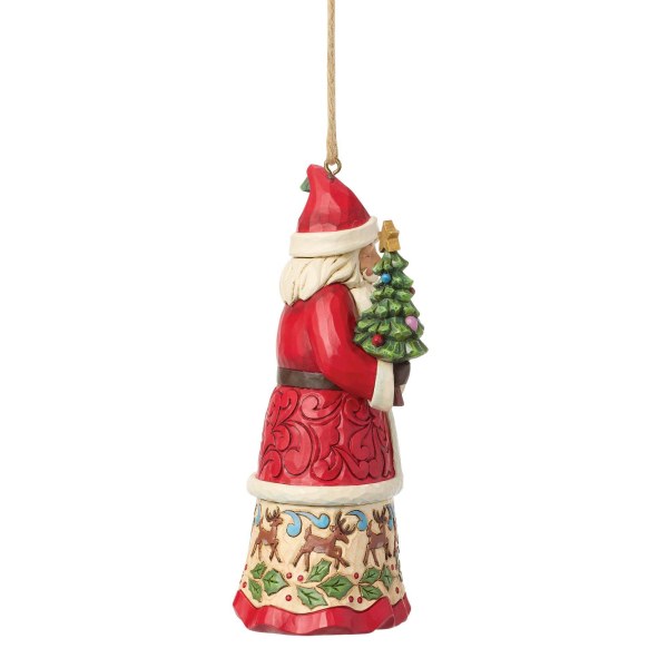 Babbo Natale con regali appesi come ornamento - Heartwood Creek