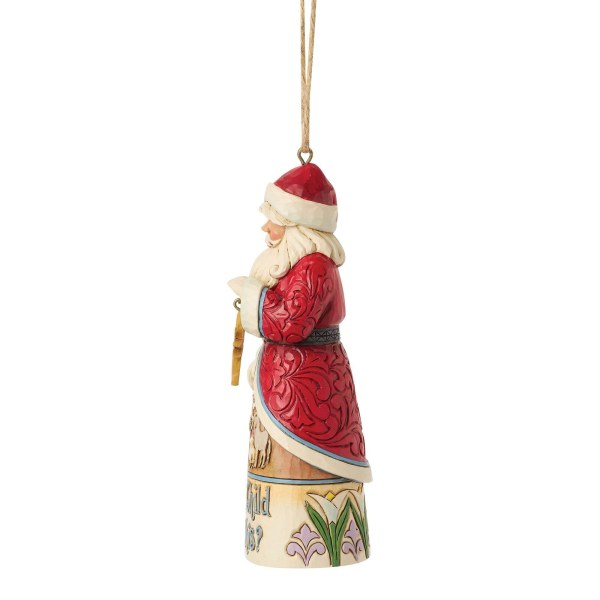 Ornamento da appendere a forma di Babbo Natale - Heartwood Creek