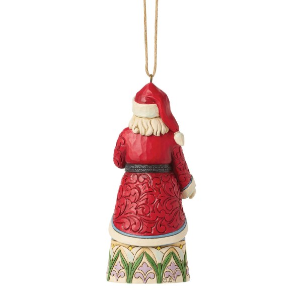 Ornamento da appendere a forma di Babbo Natale - Heartwood Creek