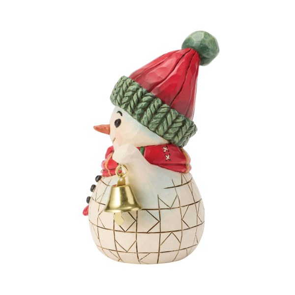 Mini pupazzo di neve con campanello - Heartwood Creek