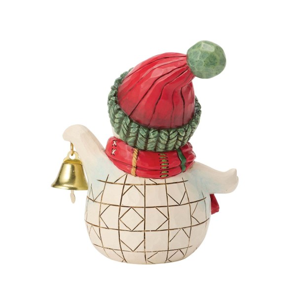 Mini pupazzo di neve con campanello - Heartwood Creek