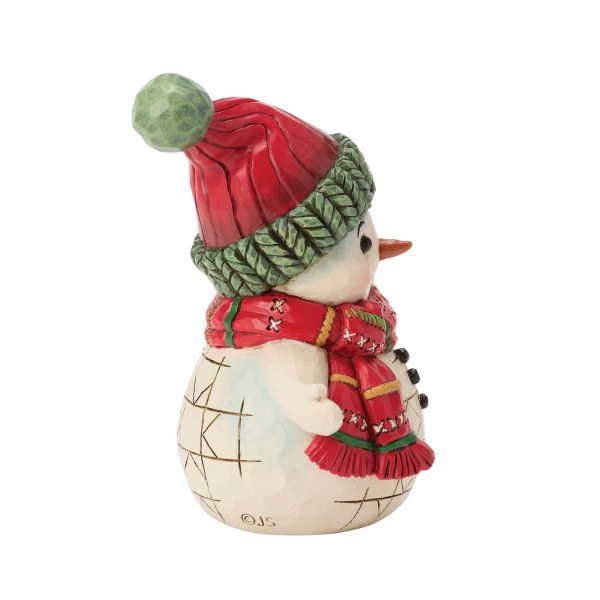 Mini pupazzo di neve con campanello - Heartwood Creek