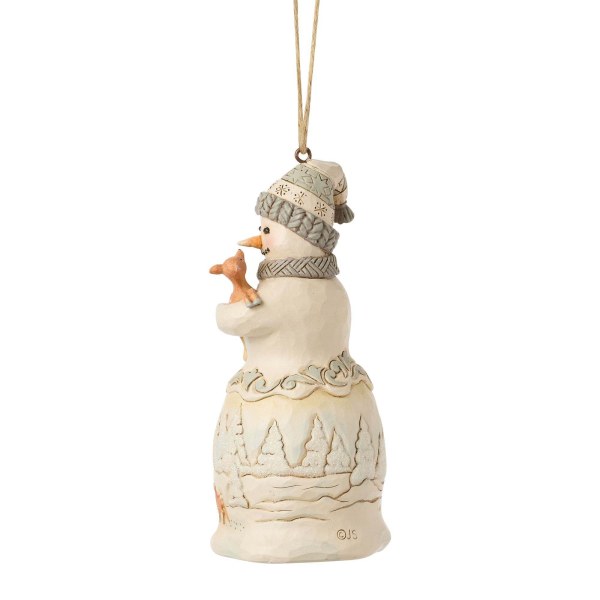 Ornamento da appendere a forma di pupazzo di neve WhiteWoodland - Heartwood Creek