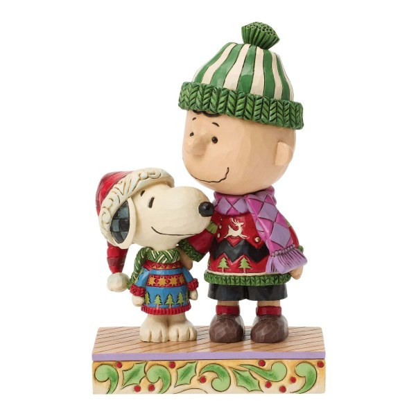SNOOPY E CHARLIE BROWN MAGLIONE BRUTTO - PEANUTS