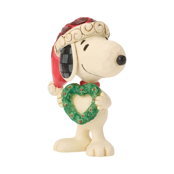 MINI SNOOPY CON CORONA CUORI - PEANUTS