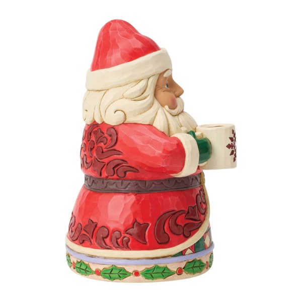 Babbo Natale beve cioccolata calda - Heartwood Creek