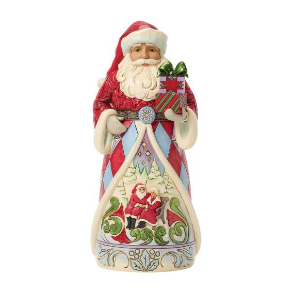 Babbo Natale con la figura di Babbo Natale e della signora - Heartwood Creek
