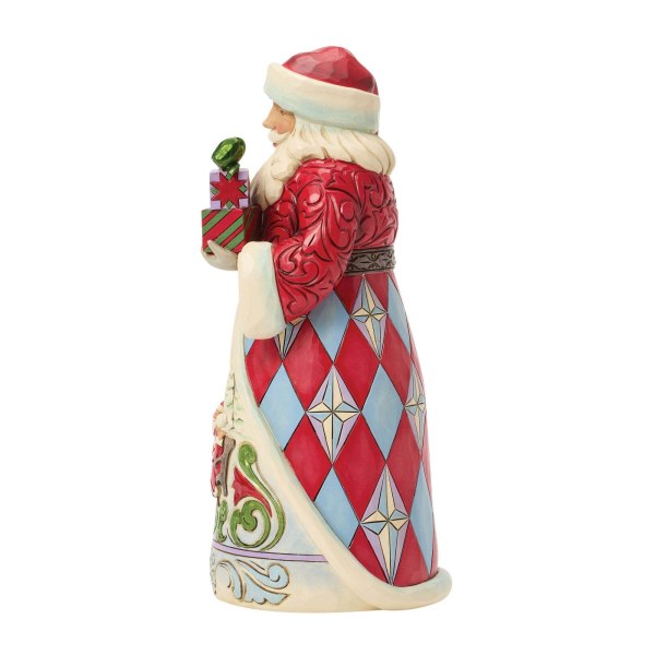 Babbo Natale con la figura di Babbo Natale e della signora - Heartwood Creek