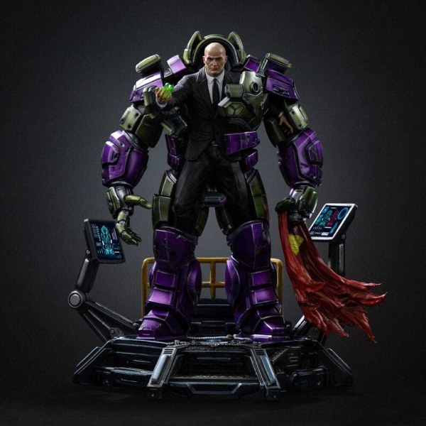 Art Scale Lex Luthor prende fuoco 30 cm - Iron Studios DC Comics