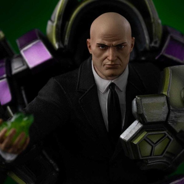 Art Scale Lex Luthor prende fuoco 30 cm - Iron Studios DC Comics