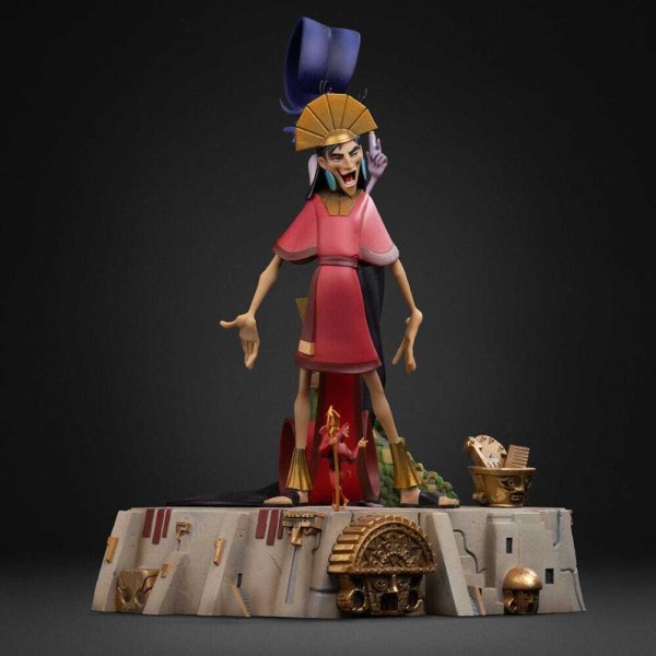 Deluxe Art Scale Kuzko & Yzma 28 cm - Iron Studios Kuzco