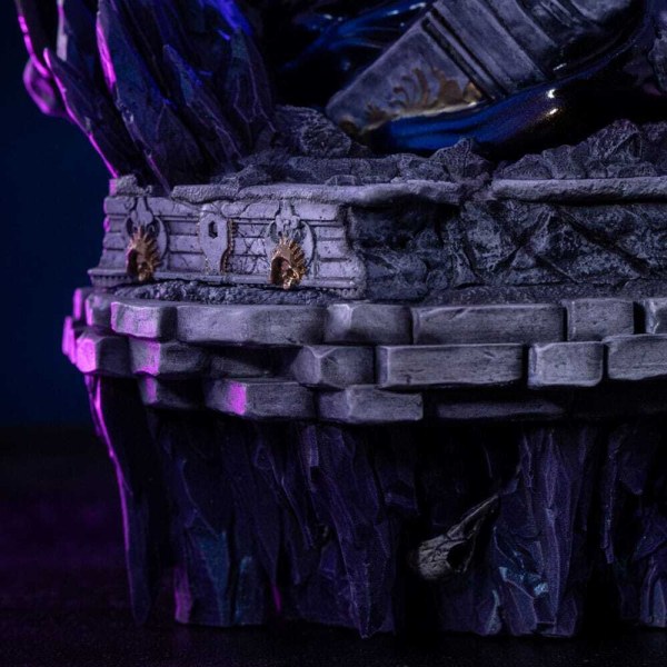 Deluxe Art Scale Diorama di Silver Surfer 36 cm - Marvel Comics Guanto dell'Infinito