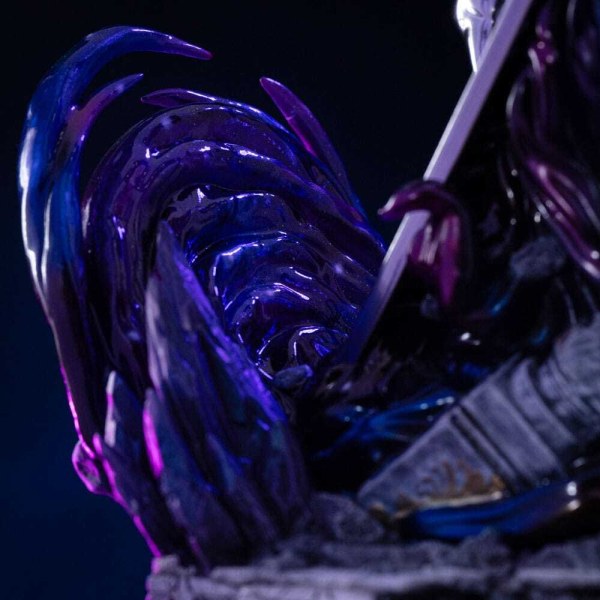 Deluxe Art Scale Diorama di Silver Surfer 36 cm - Marvel Comics Guanto dell'Infinito